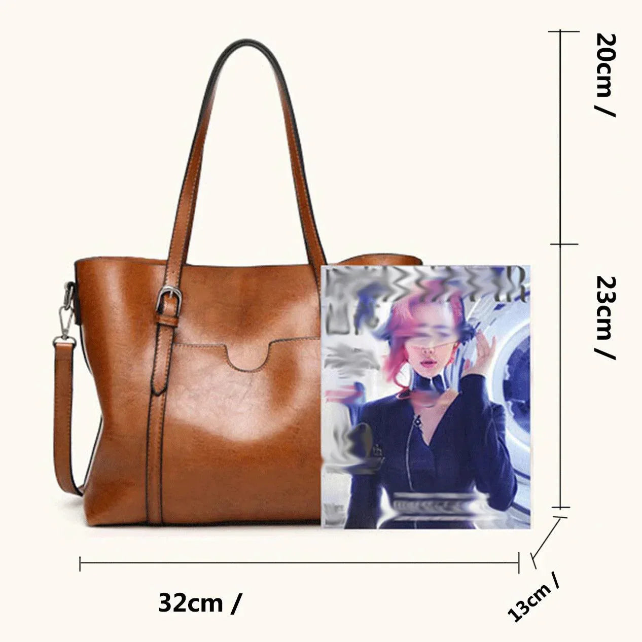 Ledertasche - Glamour