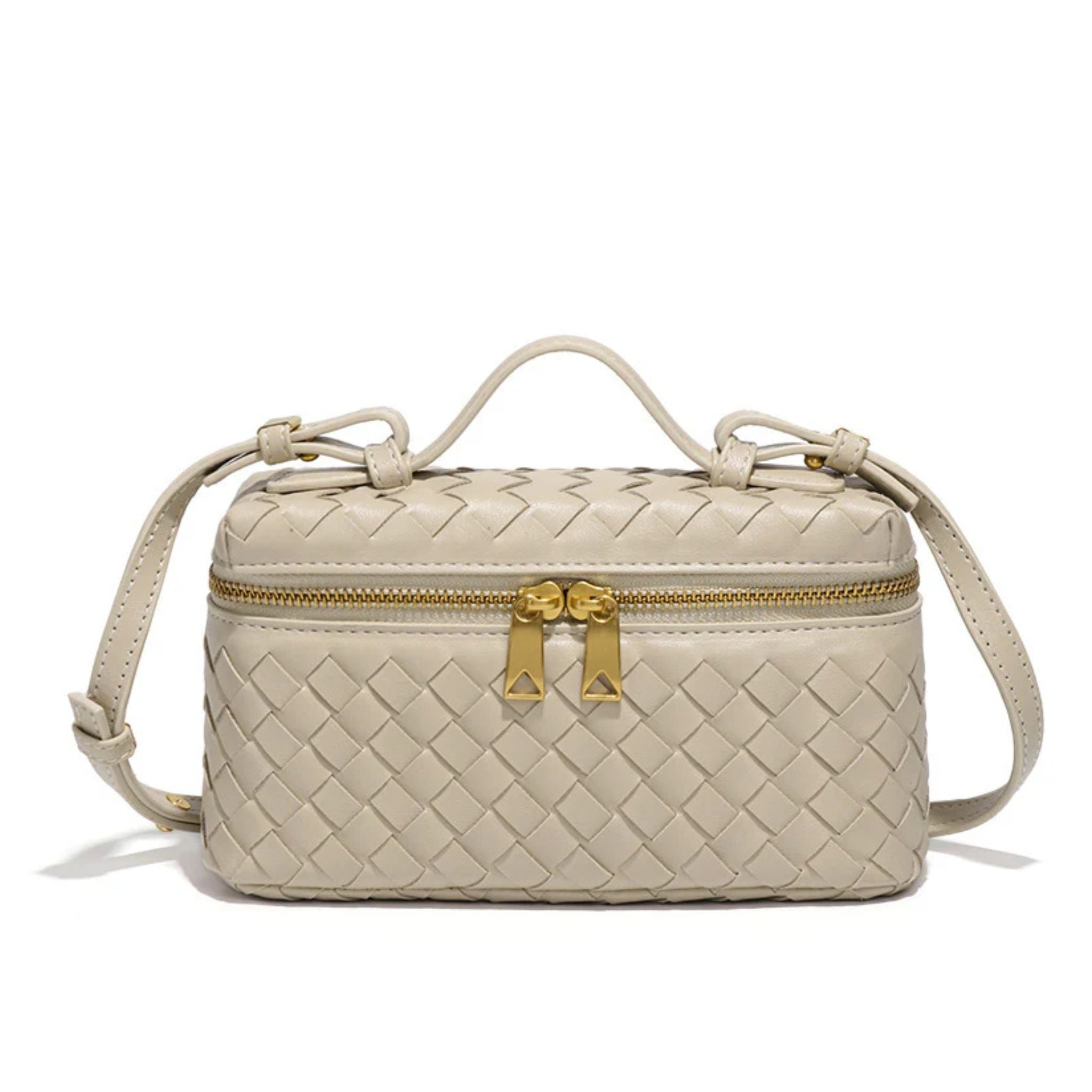 Barbara Small Braided Tote Bag