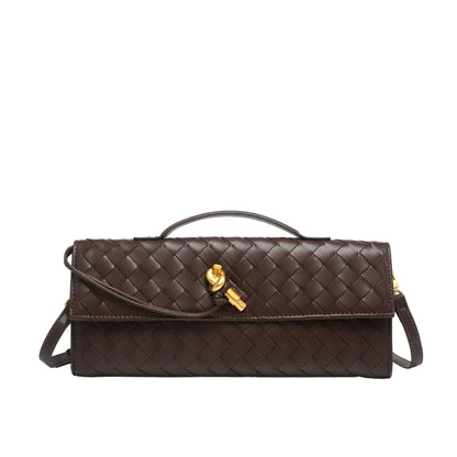 Paige Braided Clutch Bag