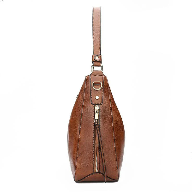 Set de 3 bolsos Hobo de cuero de lujo