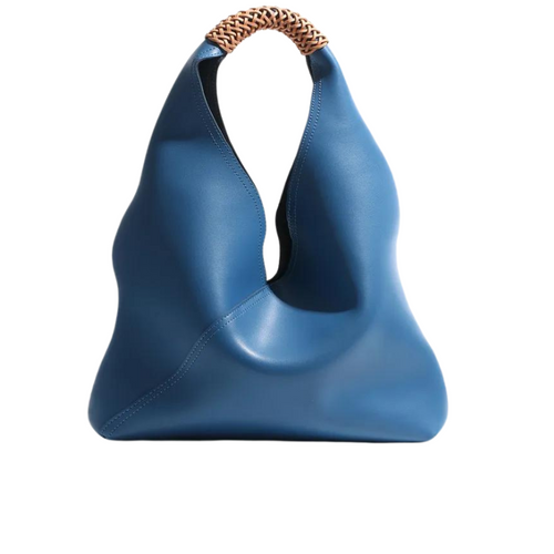 Hillary Large Genuine Leather Shopping Bag