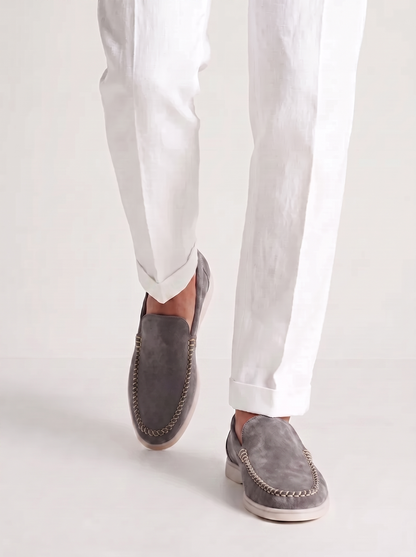 Grey Giorno Loafers