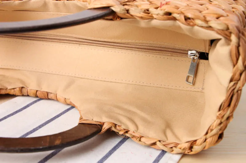 Luciana Straw Bag