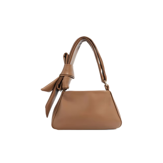 Cecilia Genuine Leather Bow Crossbody Bag