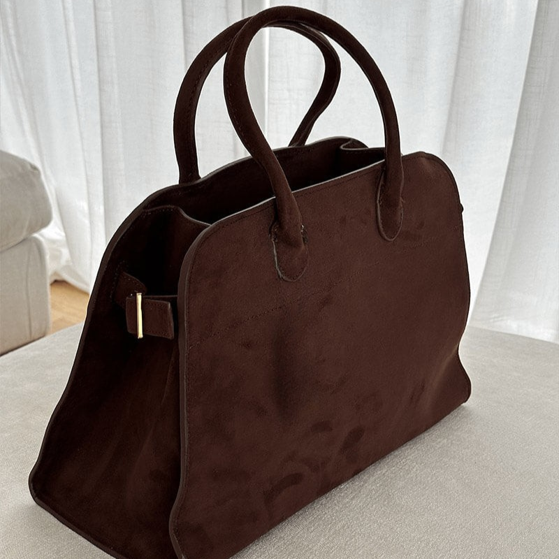 Bolso grande de ante modelo Carrie
