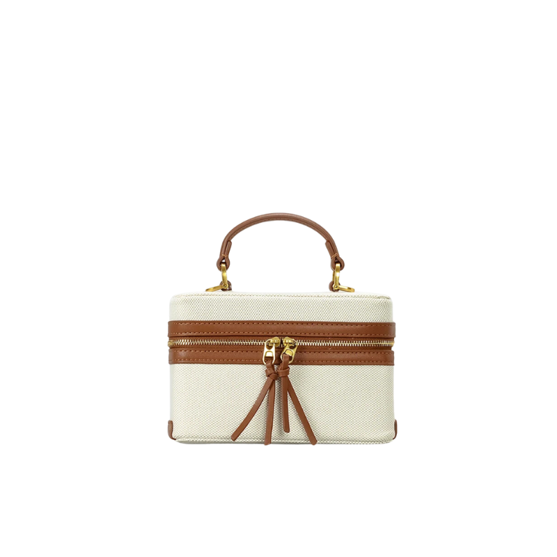 Manuela Box Canvas Crossbody Bag