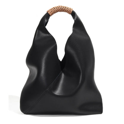 Hillary Large Genuine Leather Shopping Bag