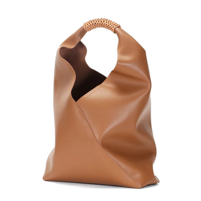 Hillary Large Genuine Leather Shopping Bag