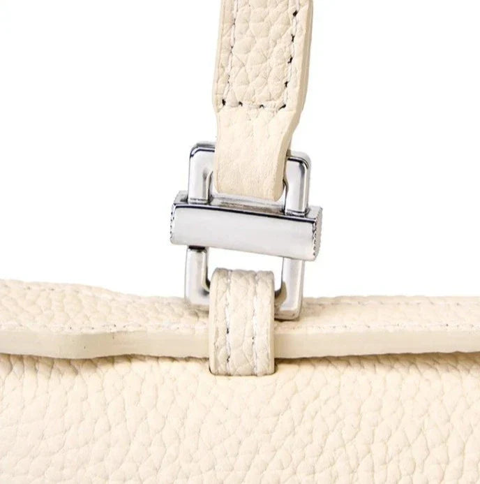 Small Genuine Leather Camila Tote Bag