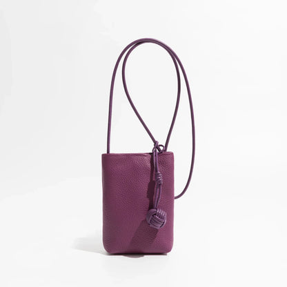 Nadia Small Genuine Leather Phone Bag