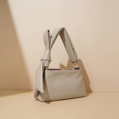 Cecilia Genuine Leather Bow Crossbody Bag