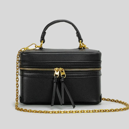 Manuela Box Canvas Crossbody Bag