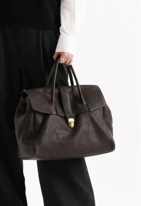 Bolso Tote de Piel Genuina Gisele