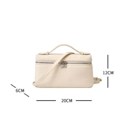 Small Genuine Leather Camila Tote Bag