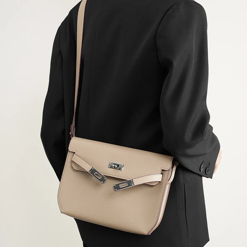 Alane Medium Genuine Leather Crossbody Bag