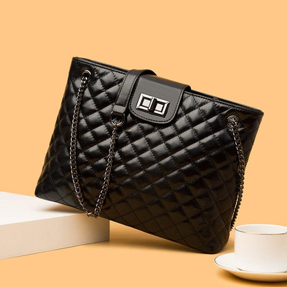 Soraia Quilted Genuine Leather Bag