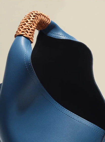 Hillary Large Genuine Leather Shopping Bag