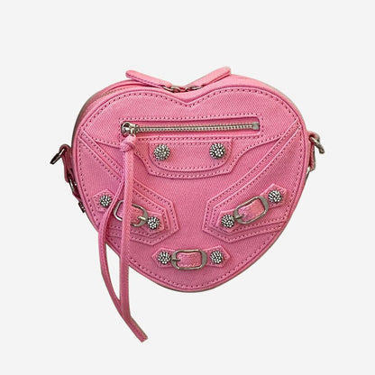 Julie Heart Crossbody Bag