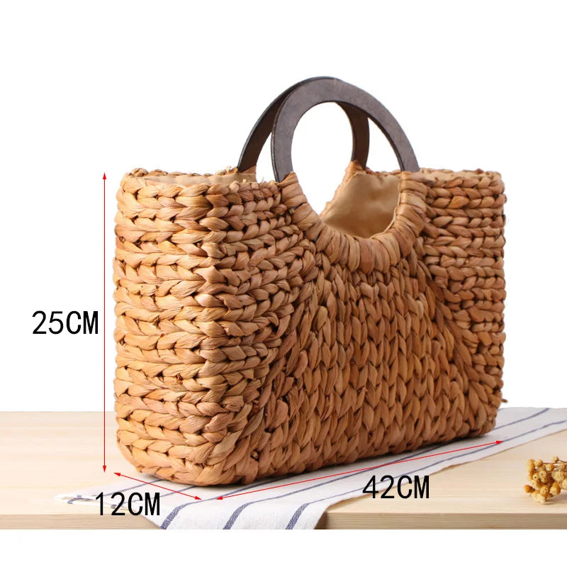 Luciana Straw Bag