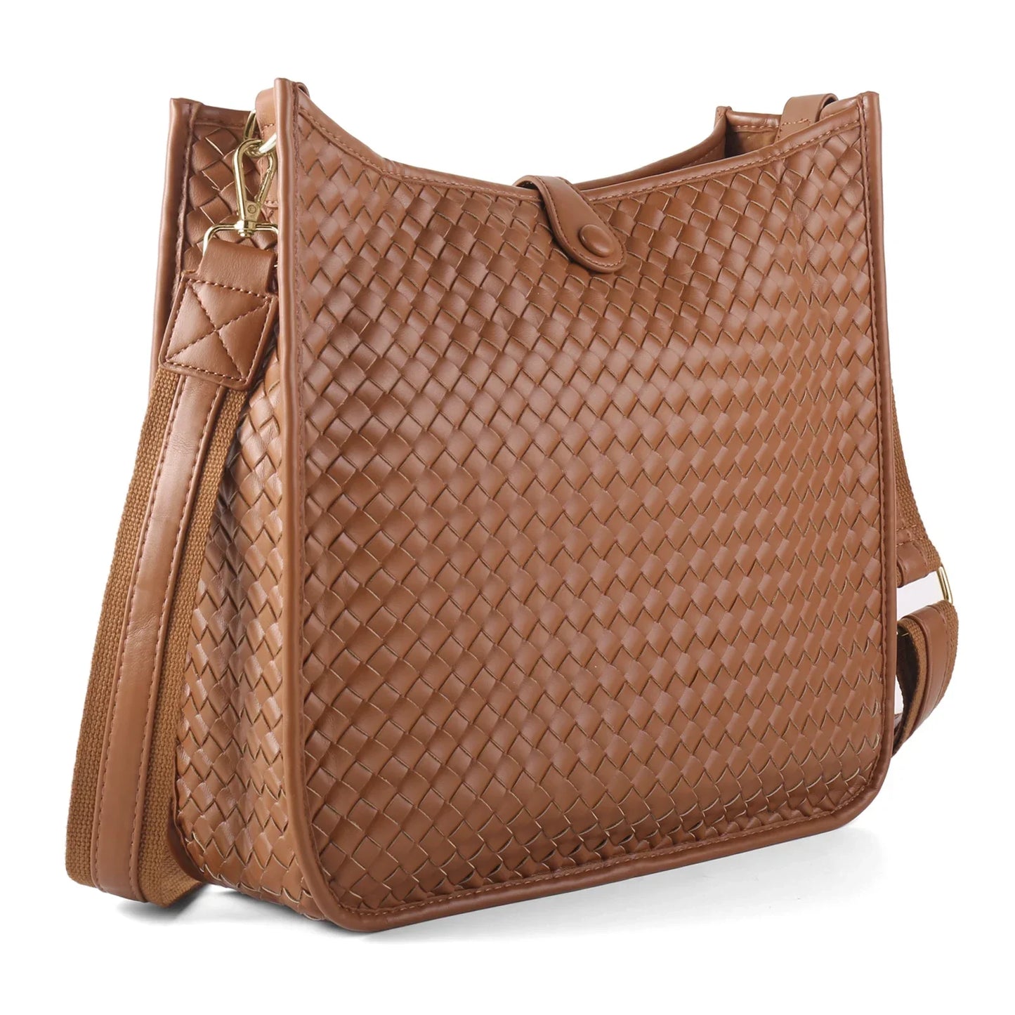 Eduarda Braided Messenger Bag