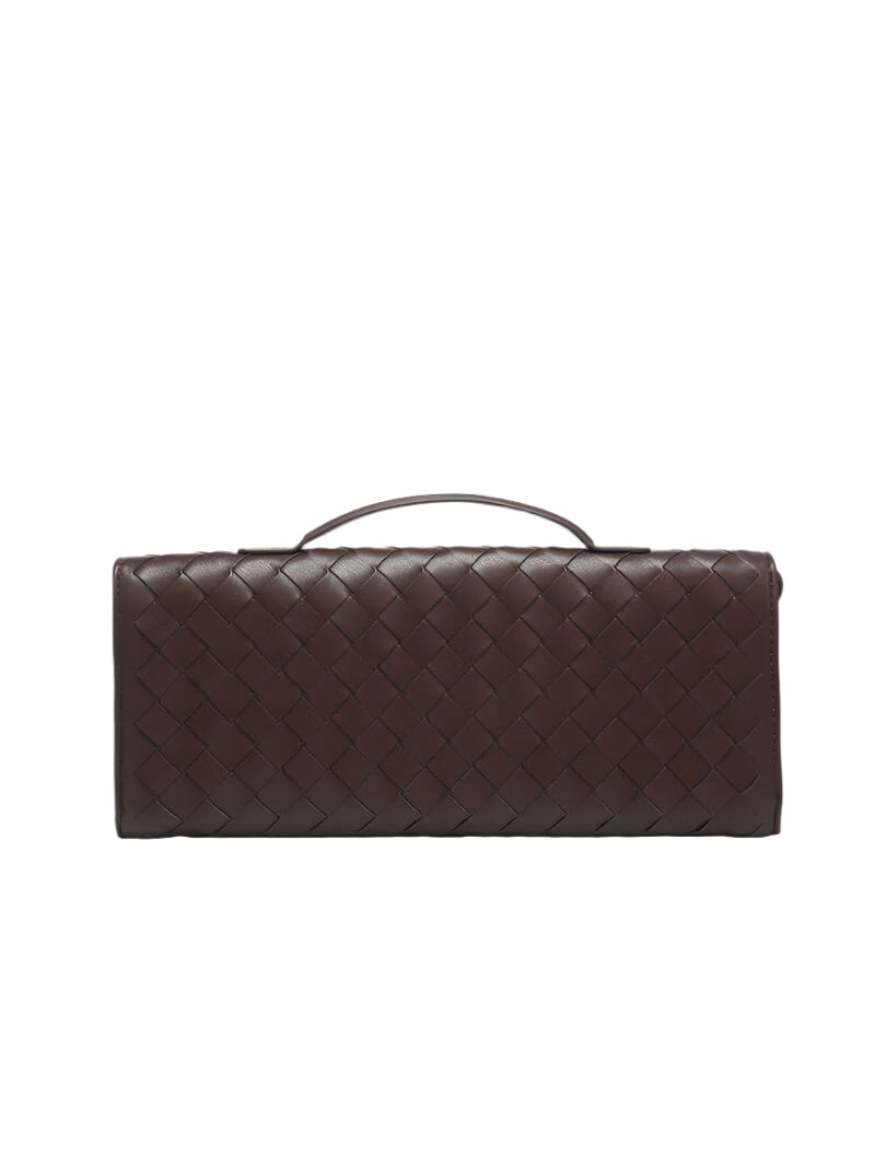 Paige Braided Clutch Bag