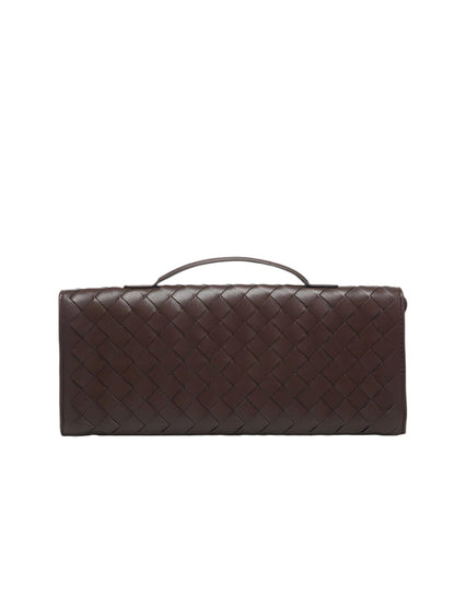 Paige Braided Clutch Bag