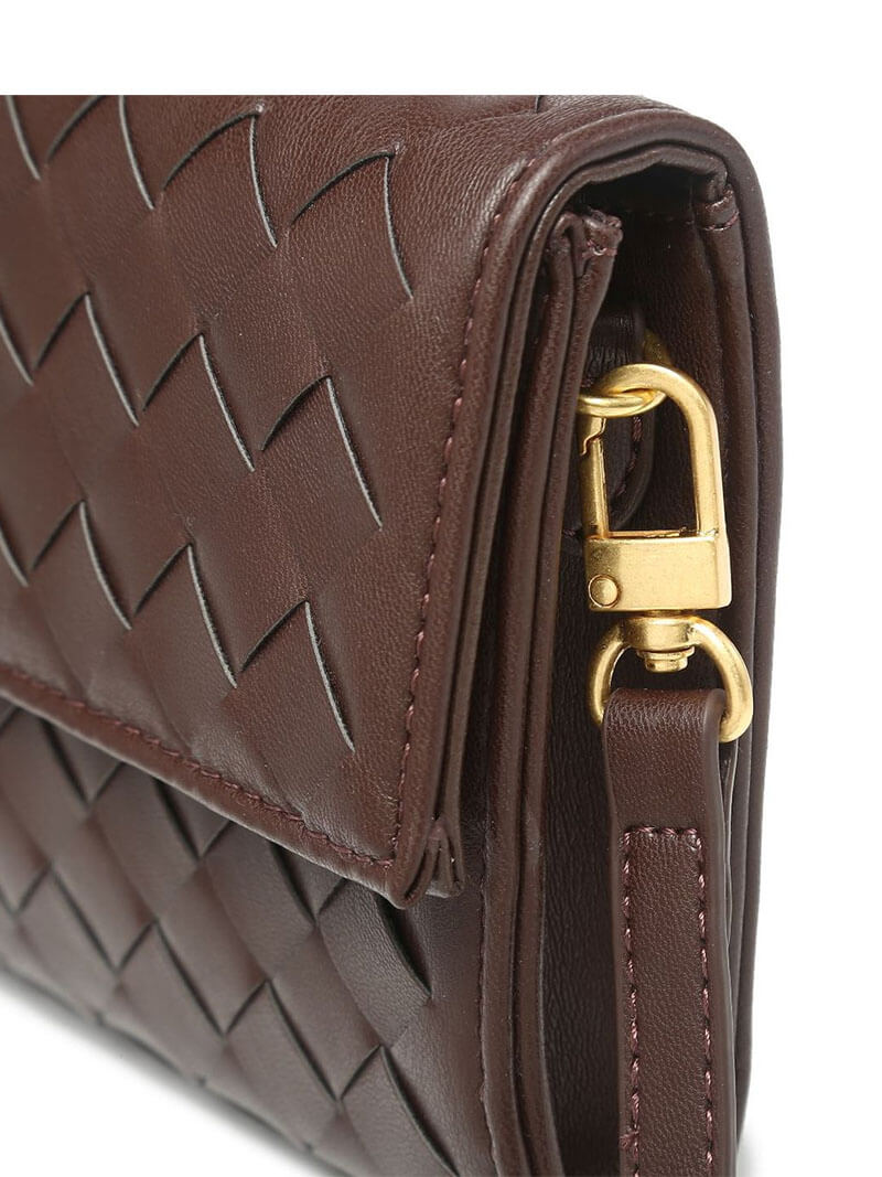 Paige Braided Clutch Bag