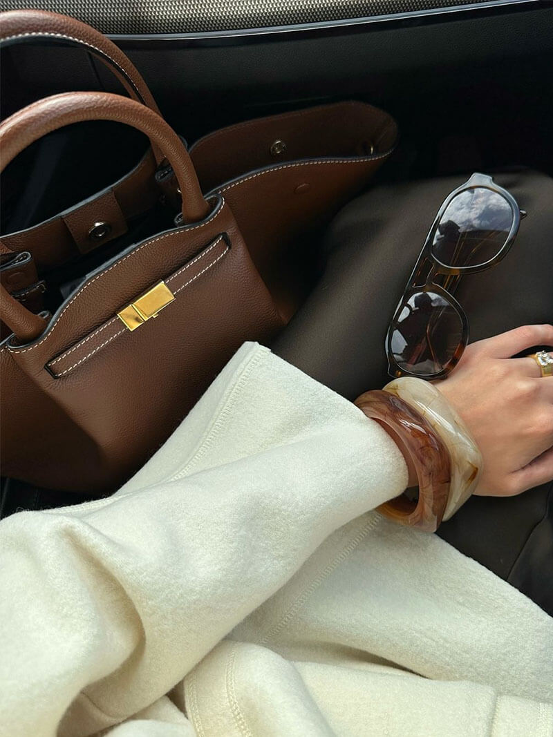 Ledertasche - Melanie Maxi