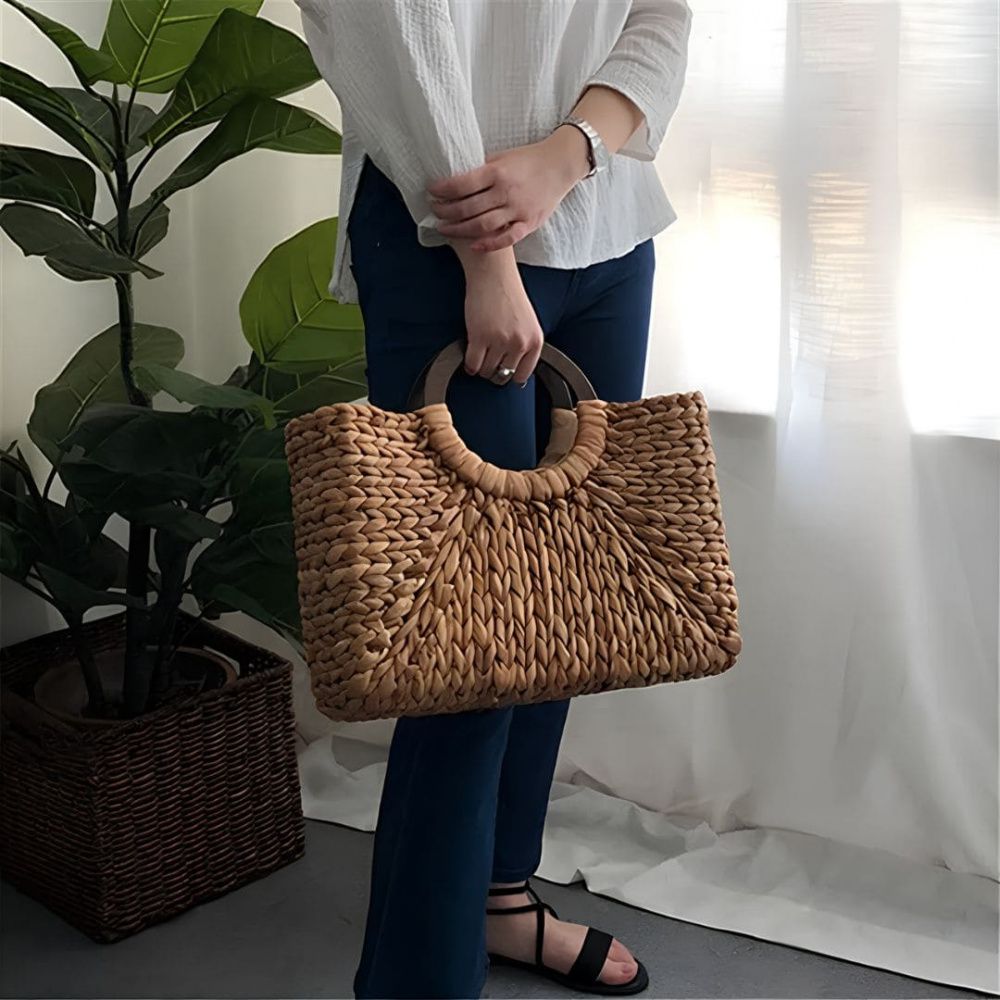 Luciana Straw Bag