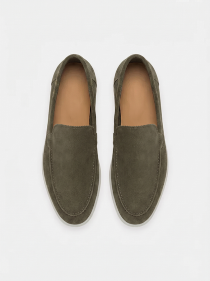 Olive Yacht Loafers