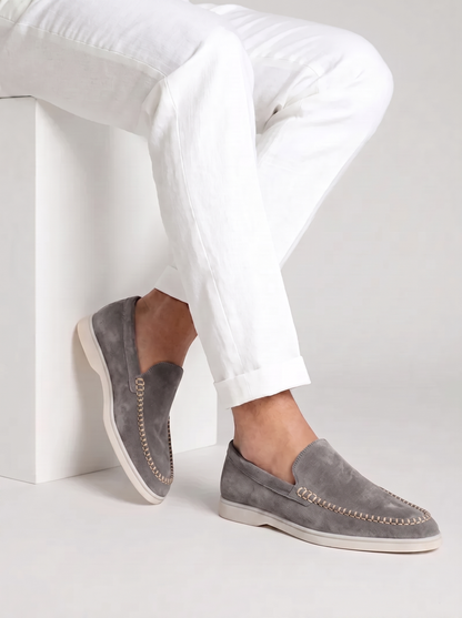 Grey Giorno Loafers