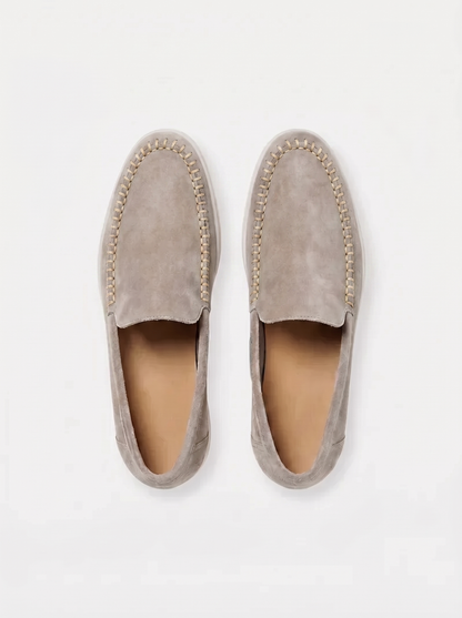 Light Grey Giorno Loafers