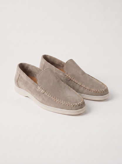 Light Grey Giorno Loafers