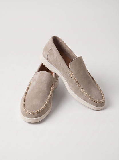 Light Grey Giorno Loafers