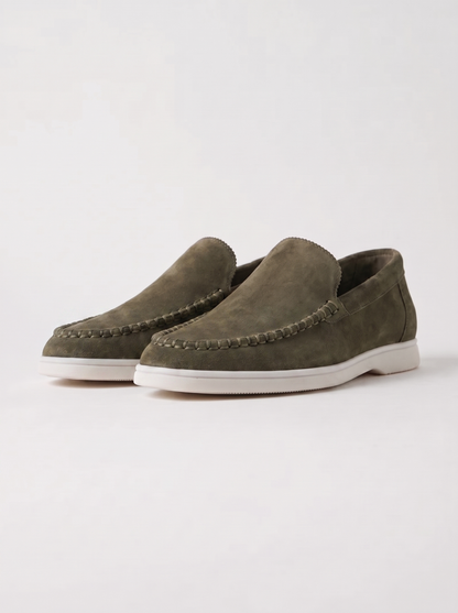 Olive Giorno Loafers
