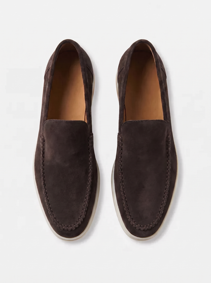 Warm Grey Giorno Loafers