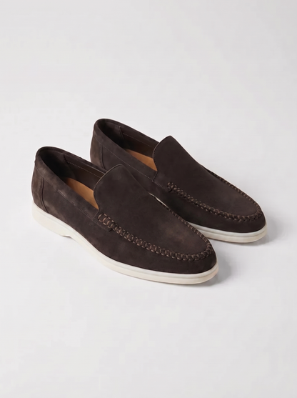 Warm Grey Giorno Loafers