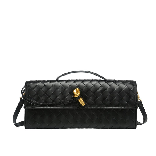 Paige Braided Clutch Bag