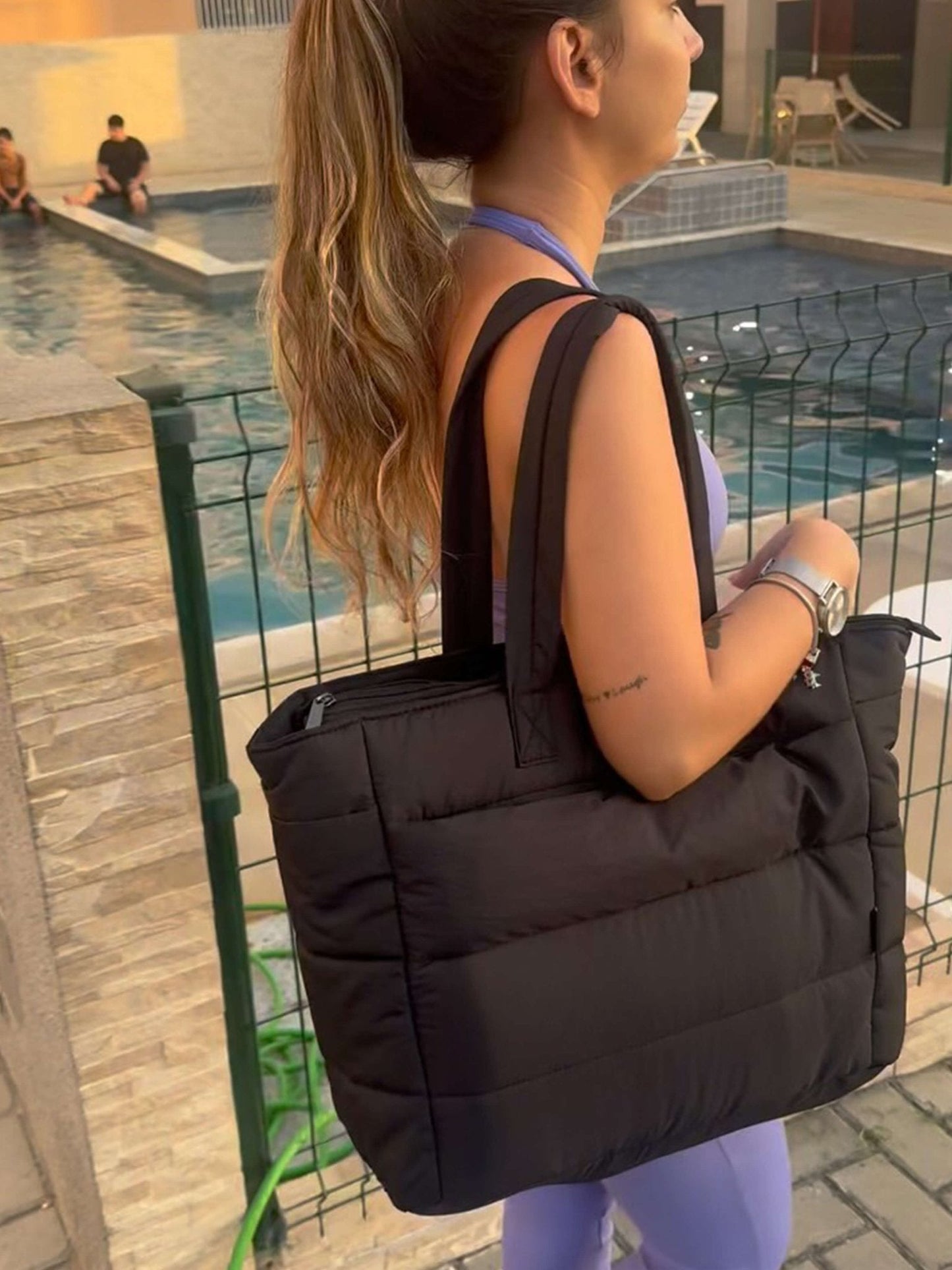 Bolso tote Alex Puffer