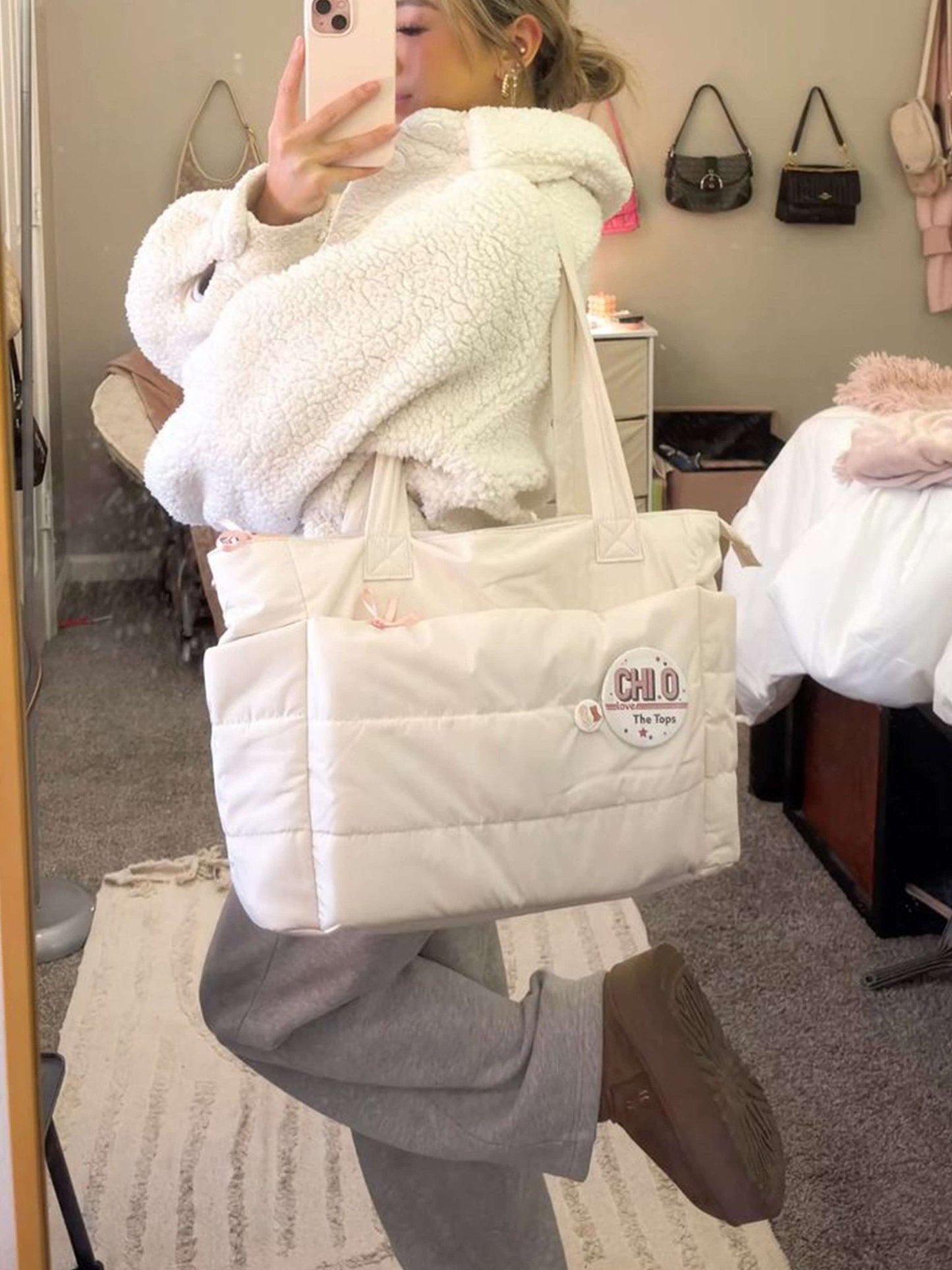 Bolso tote Alex Puffer