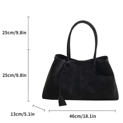 Amara Suede Handbag