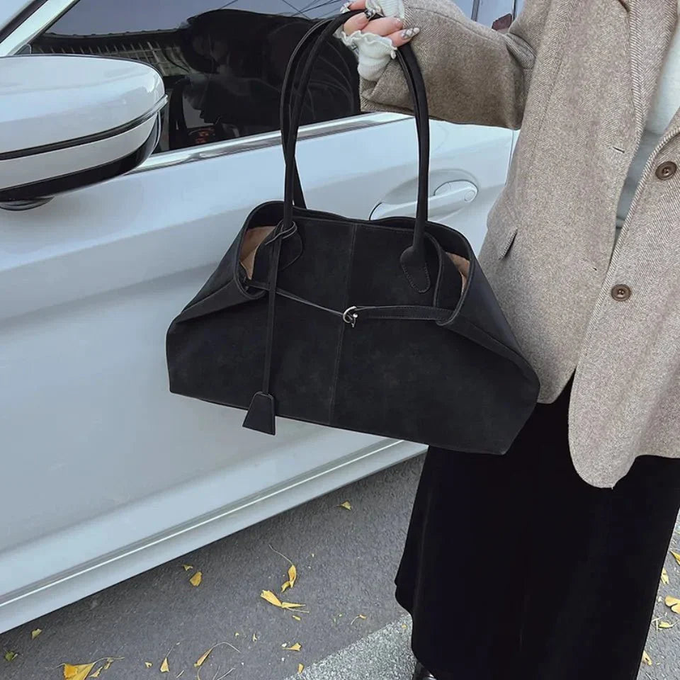 Vegan Suede - Amara Handbag