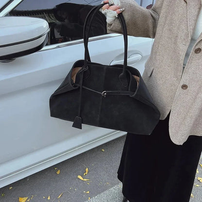 Amara Suede Handbag