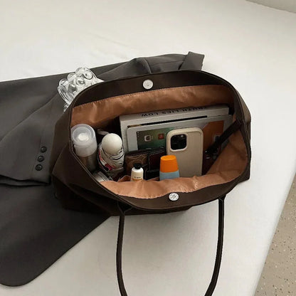Amara Suede Handbag