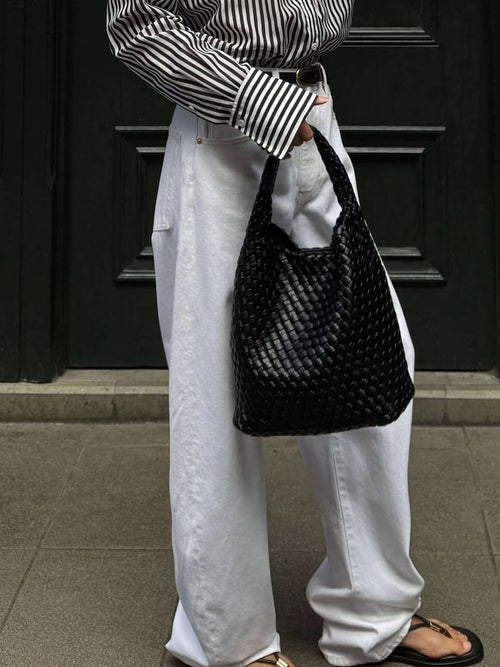 Cara Woven Shopper Bag Medium