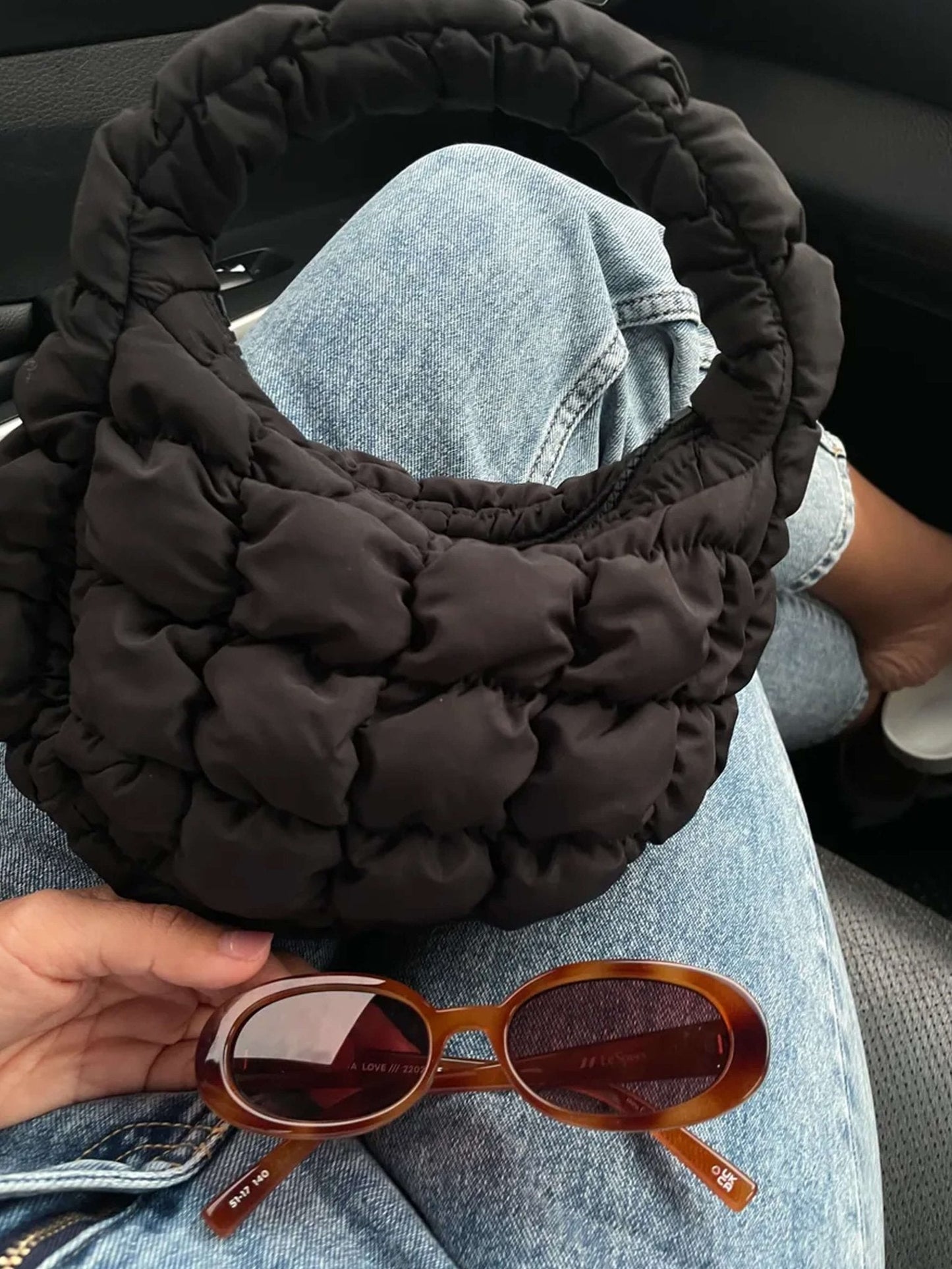 Wolkige Puffer-Tasche