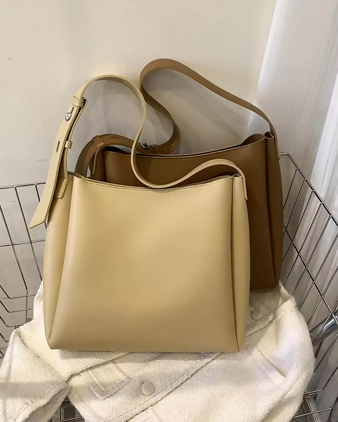 Cuero Vegano - Bolso Shopper Cynthia