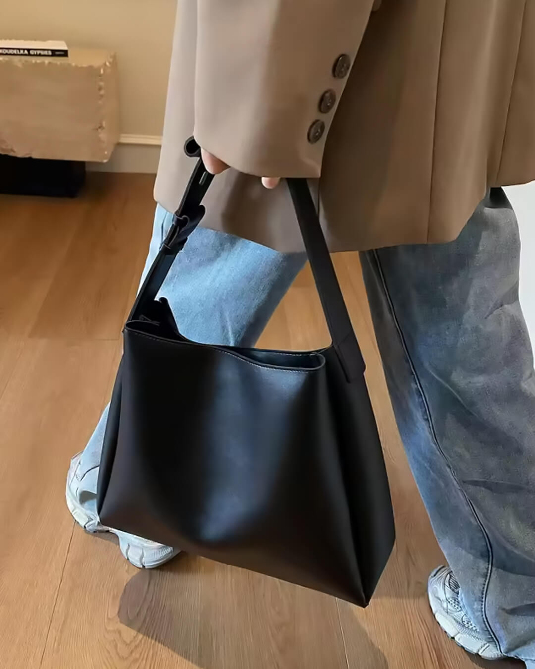 Cuero Vegano - Bolso Shopper Cynthia