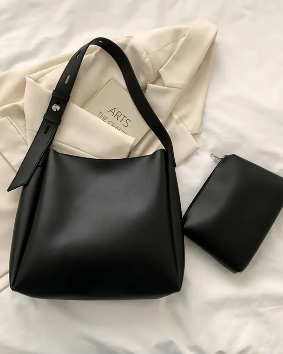 Cuero Vegano - Bolso Shopper Cynthia