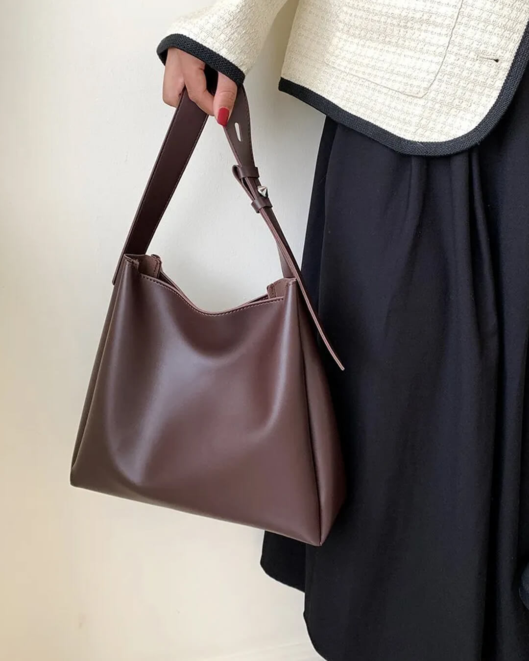 Cuero Vegano - Bolso Shopper Cynthia
